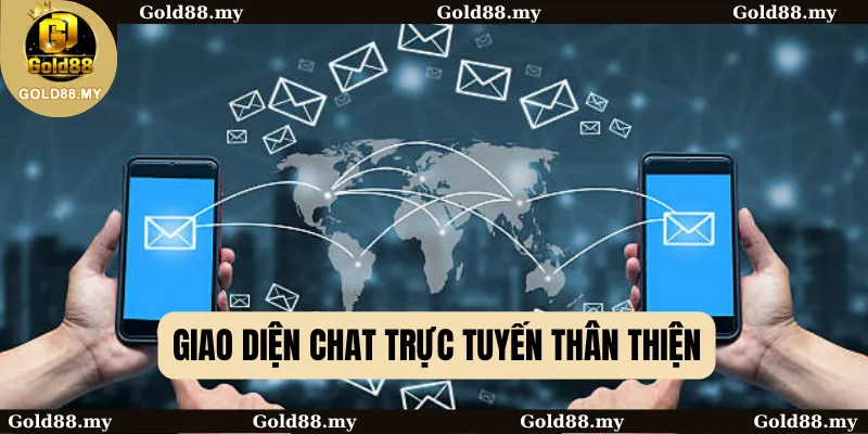 Giao diện chat trực tuyến thân thiện