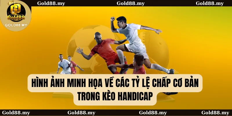 Kèo Handicap: Hướng Dẫn Chi Tiết Dành Cho Bet Thủ 2025 2 Hình ảnh minh họa về các tỷ lệ chấp cơ bản trong Kèo Handicap