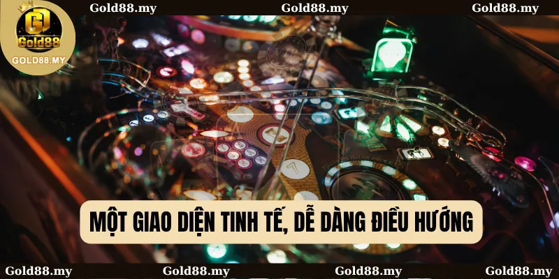 Truy Cập Gold88: Lối Vào Không Gian Giải Trí Đỉnh Cao 2 Một giao diện tinh tế, dễ dàng điều hướng