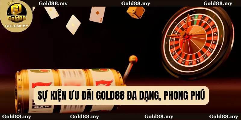 Sự kiện ưu đãi GOLD88 đa dạng, phong phú